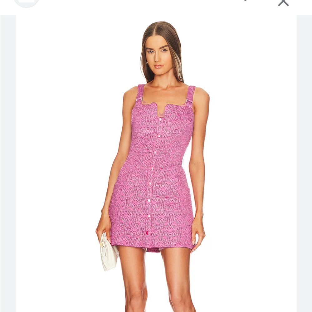 Alexis Fuchsia Aurelie Mini Dress size small